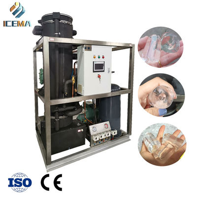 Good price Automatic&high quality 5000kg tube ice making machine high output ice factory ice plant online