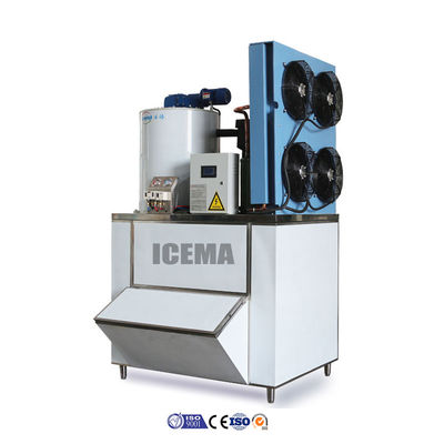 Good price 3.6KW Industrial Portable Ice Flake Maker for Fish 1T/2T/3T/5T Flake Ice Machine online