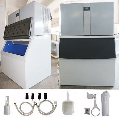 Good price 220-380V Voltage And R404a/R507a Refrigerant Customized Commercial Ice Cube Machine online