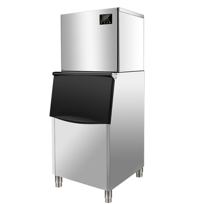 Commercial Ice Cube Machine 454kg/24h Air Water Cooling 380V/220V